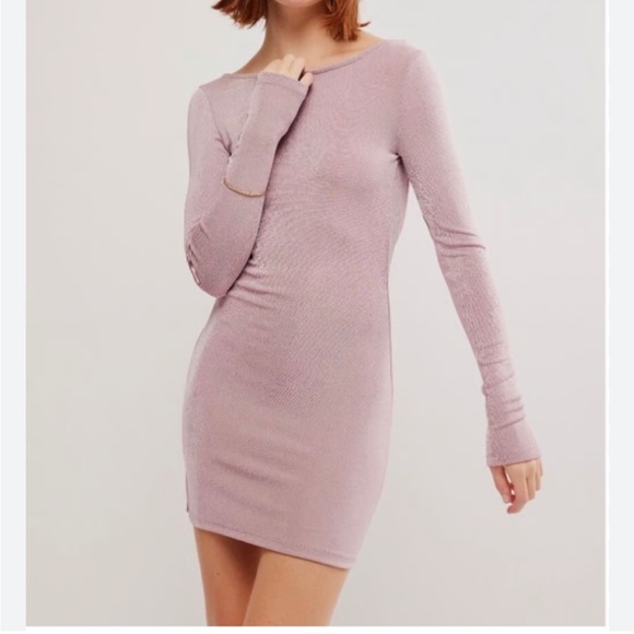 Free People Dresses & Skirts - NWT Free People Intimately Call Me Later Long Sleeve Slip Dress.
